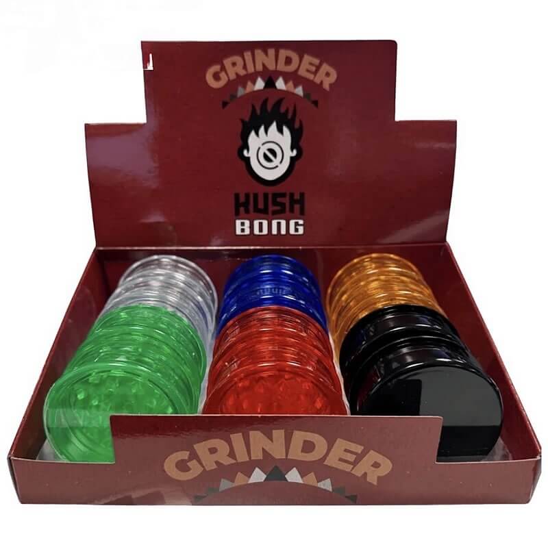 Grinder CBD Kush Bong transparent 6 cm